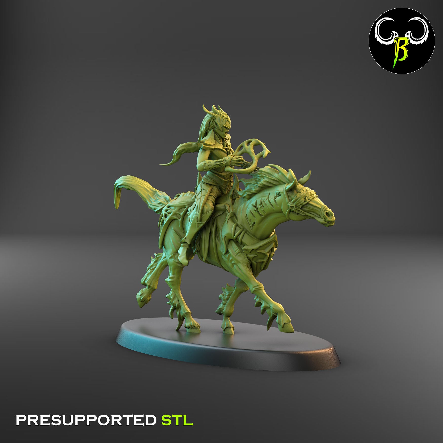 Silk Cabalists Squad - Cult of the EIGHT - Dark Elves army - Clay Beast Creations - TheMajorLab