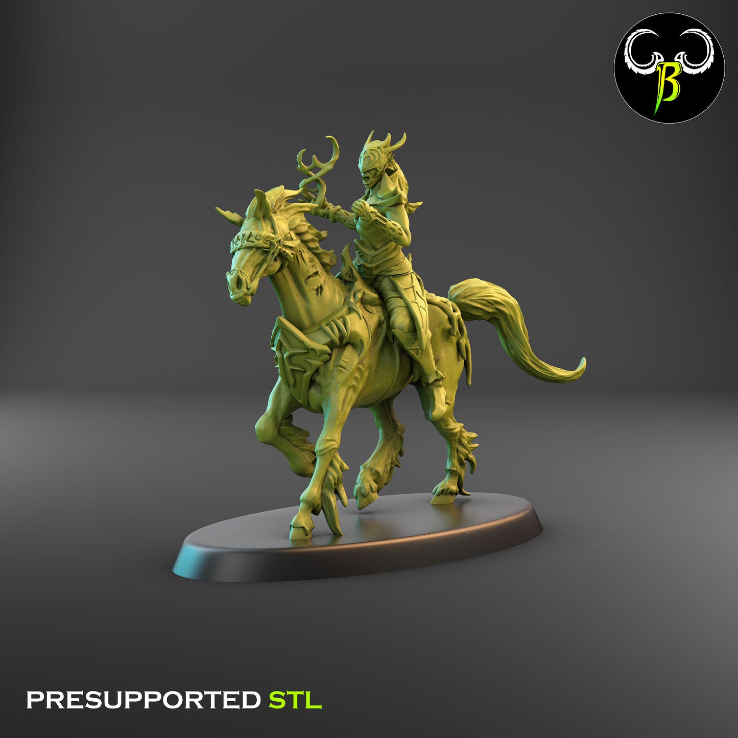 Silk Cabalists Squad - Cult of the EIGHT - Dark Elves army - Clay Beast Creations - TheMajorLab
