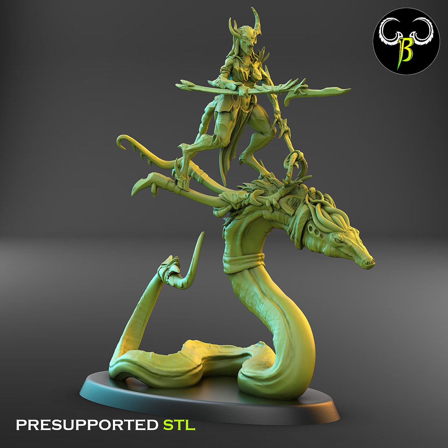 Soul reaver female squad - Dark Legion - Chaos Army -  Clay Beast Creations