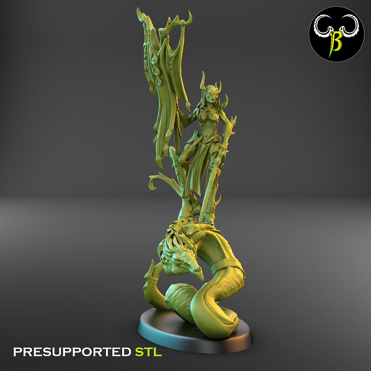 Soul reaver female squad - Dark Legion - Chaos Army -  Clay Beast Creations