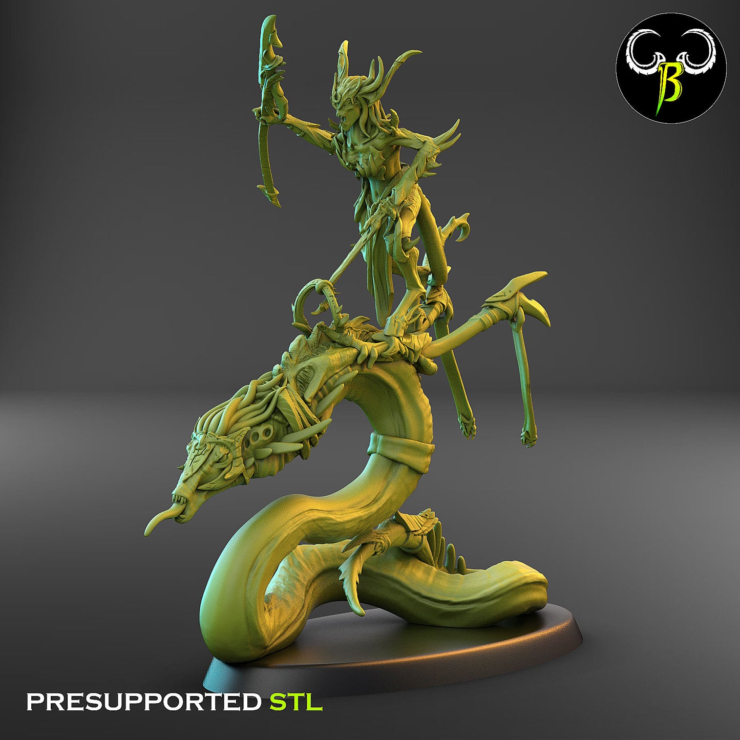 Soul reaver female squad - Dark Legion - Chaos Army -  Clay Beast Creations