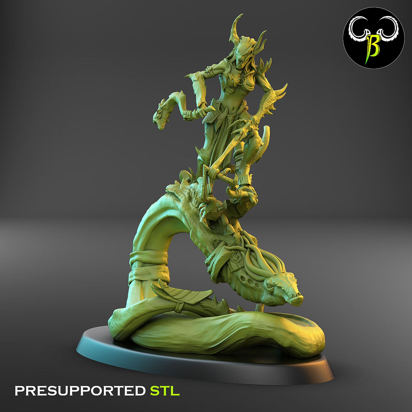 Soul reaver female squad - Dark Legion - Chaos Army -  Clay Beast Creations