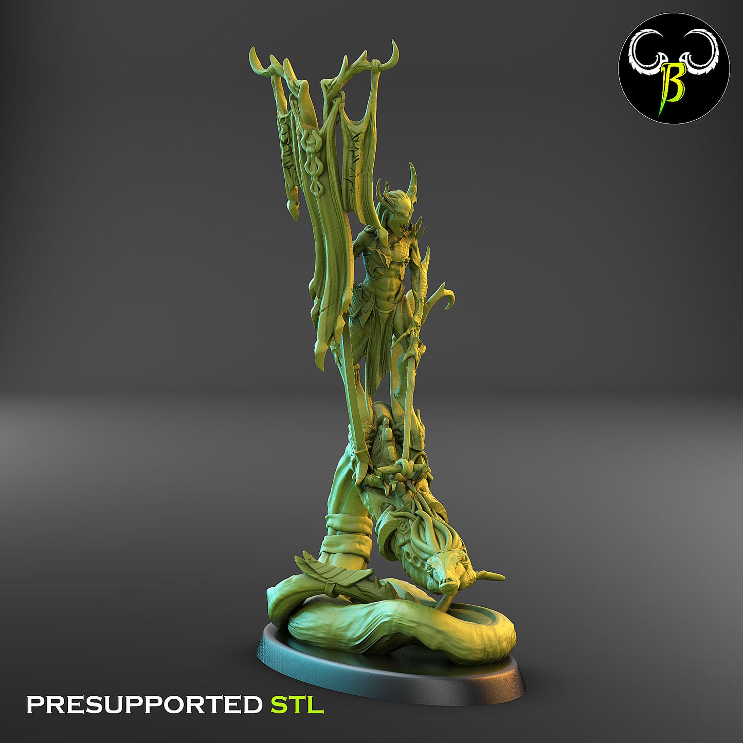 Soul reaver male squad - Dark Legion - Chaos Army -  Clay Beast Creations