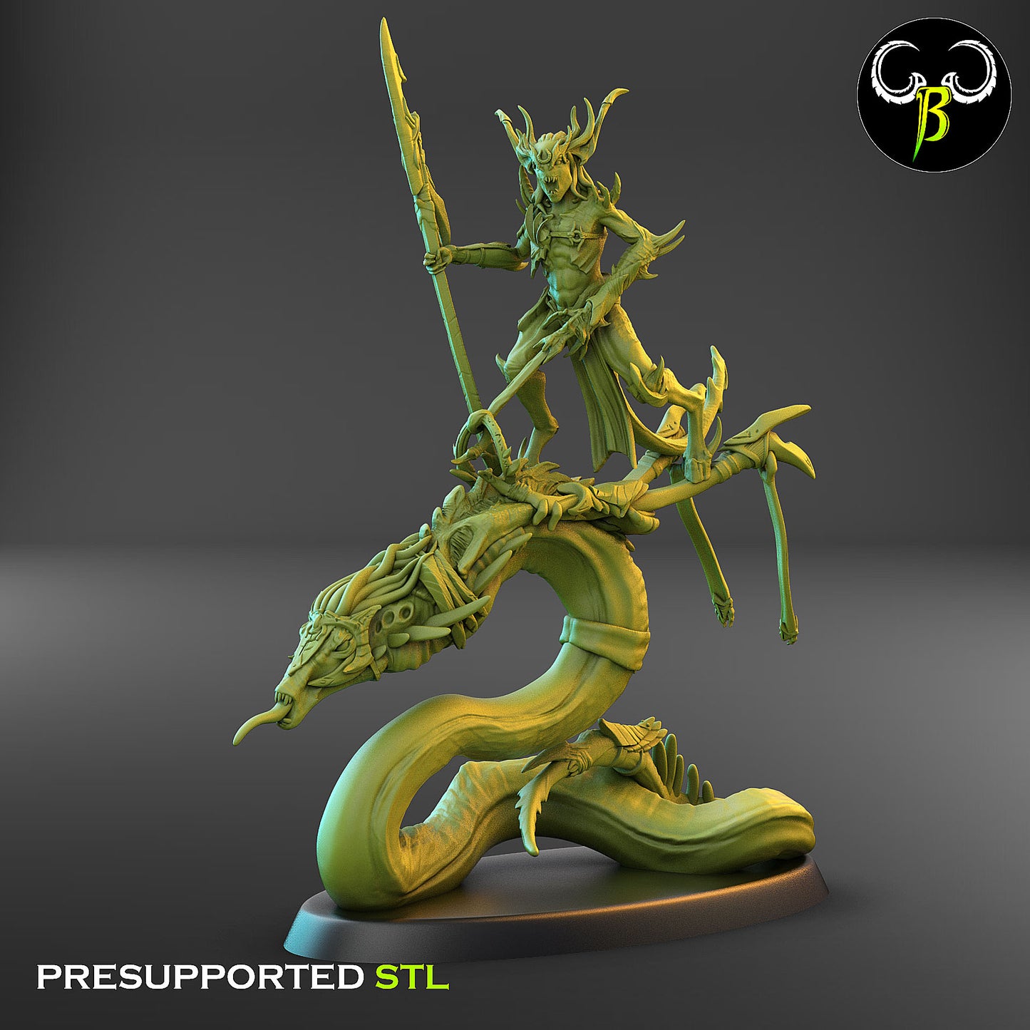 Soul reaver male squad - Dark Legion - Chaos Army -  Clay Beast Creations