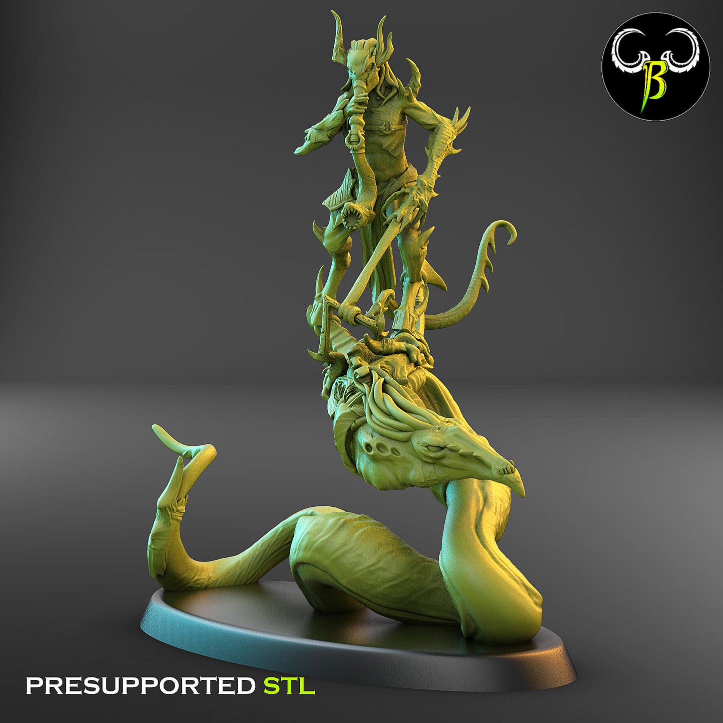 Soul reaver male squad - Dark Legion - Chaos Army -  Clay Beast Creations