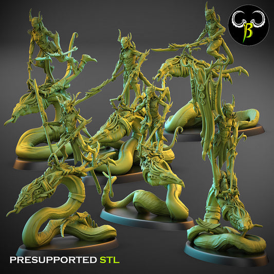 Soul reaver male squad - Dark Legion - Chaos Army -  Clay Beast Creations