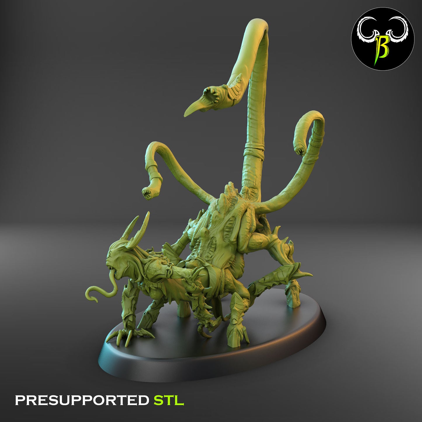 Spawn of Depravation Female Squad - Dark Legion - Chaos Army - Clay Beast Creations - TheMajorLab