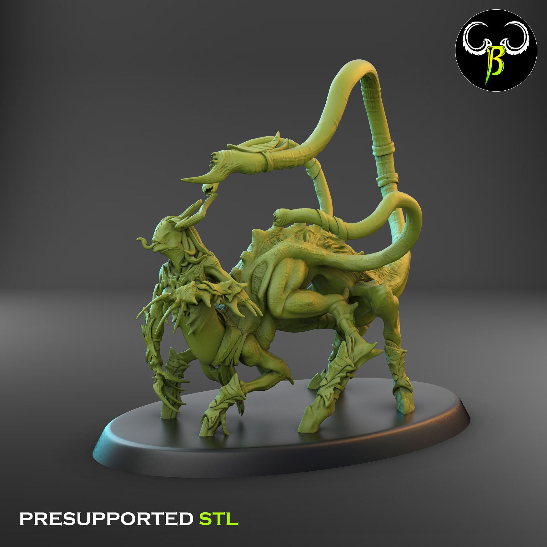 Spawn of Depravation Female Squad - Dark Legion - Chaos Army - Clay Beast Creations - TheMajorLab
