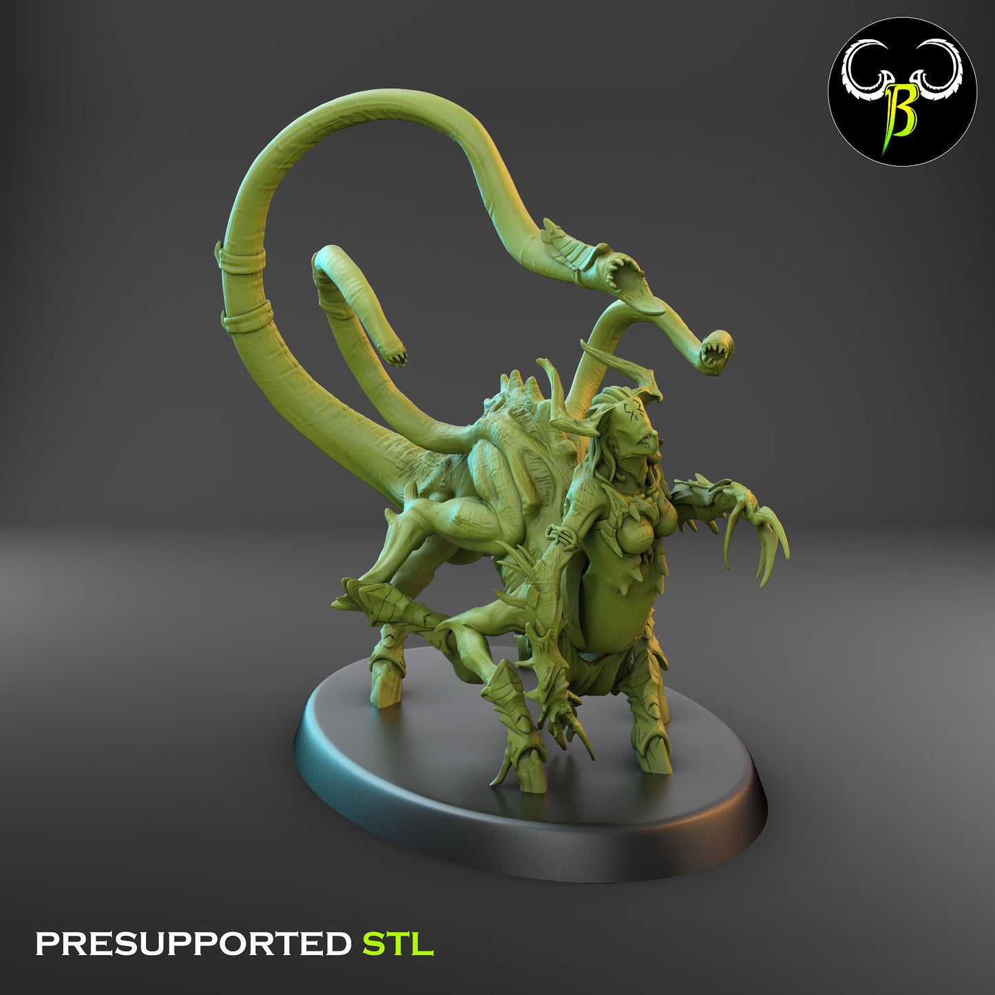 Spawn of Depravation Female Squad - Dark Legion - Chaos Army - Clay Beast Creations - TheMajorLab