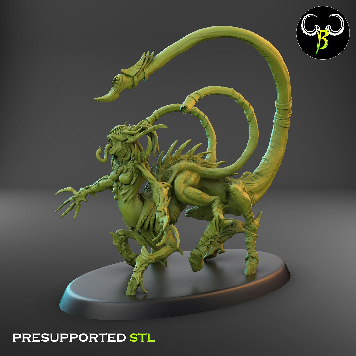 Spawn of Depravation Female Squad - Dark Legion - Chaos Army - Clay Beast Creations - TheMajorLab