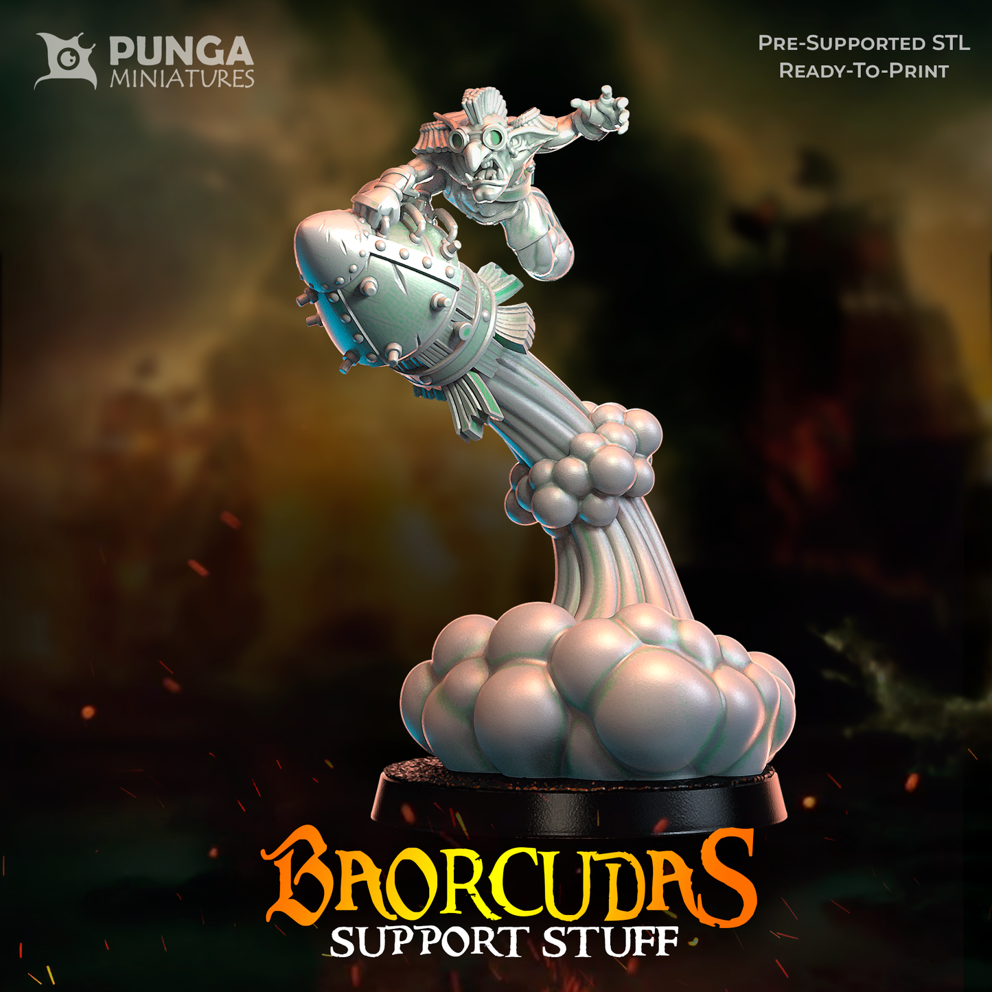 Baorcudas Black Orcs Fantasy Football Punga Miniatures