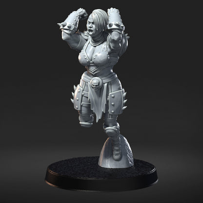 Warchief's Daughters - Amazons Team for Fantasy Football Miniature Tabletop Game Mythbowl RN eStudio - TheMajorLab