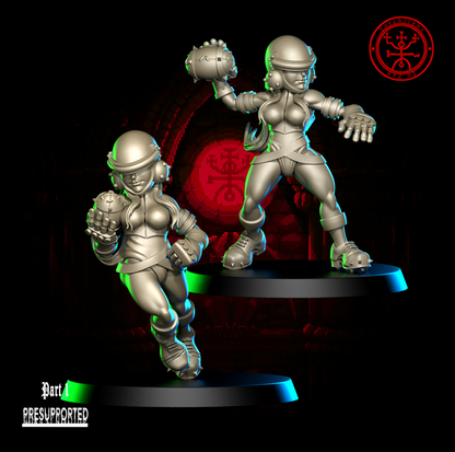 The Alexandria’s Dreamers – OWA Fantasy Football Team – High Quality Resin Miniatures – Torchlight Models