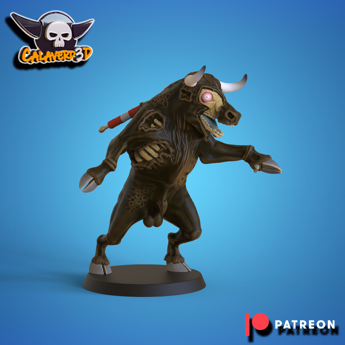Los toreros muertos - Undead Team for Fantasy Football Miniature Tabletop Game - Calaverd3D - TheMajorLab