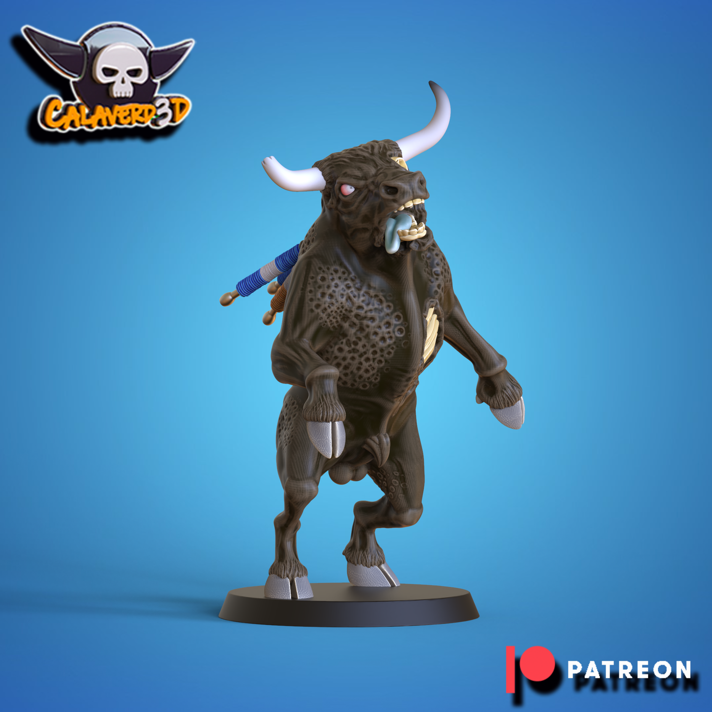 Los toreros muertos - Undead Team for Fantasy Football Miniature Tabletop Game - Calaverd3D - TheMajorLab