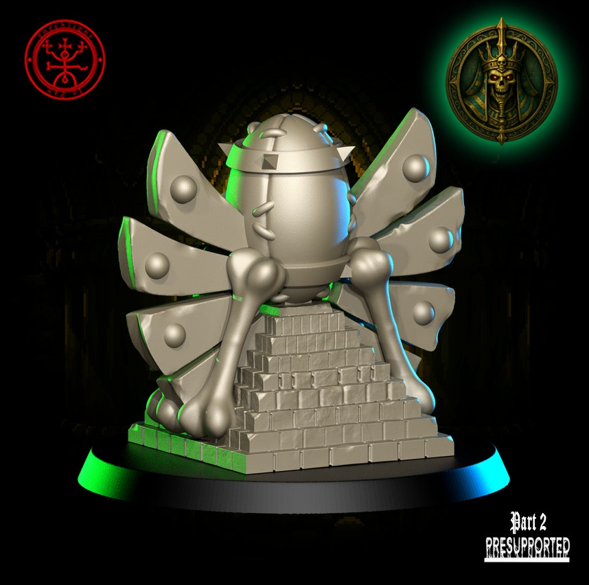 The Osteopharaosis Tomb Kings Team for Fantasy Football Miniature Tabletop Game Torchlight Models