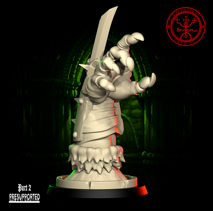 The GREEN FLASH - Brute Orc Team for Fantasy Football Miniature Tabletop Game – Torchlight Miniatures - TheMajorLab