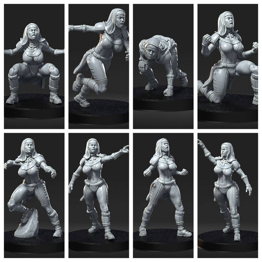 The Divine Bounce – Amazons – High Quality Miniatures for Fantasy Football Game – RN Estudio Mythbowl - TheMajorLab