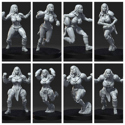 The Divine Bounce – Amazons – High Quality Miniatures for Fantasy Football Game – RN Estudio Mythbowl