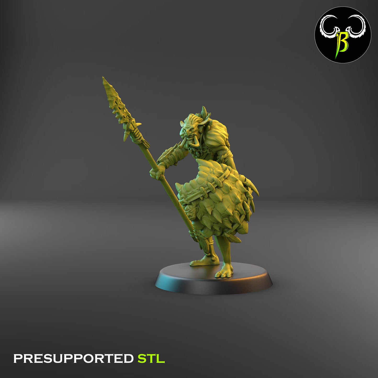 Tribes tusks - HEDTAKA TRIBE - Orcs Army - Clay Beast Creations