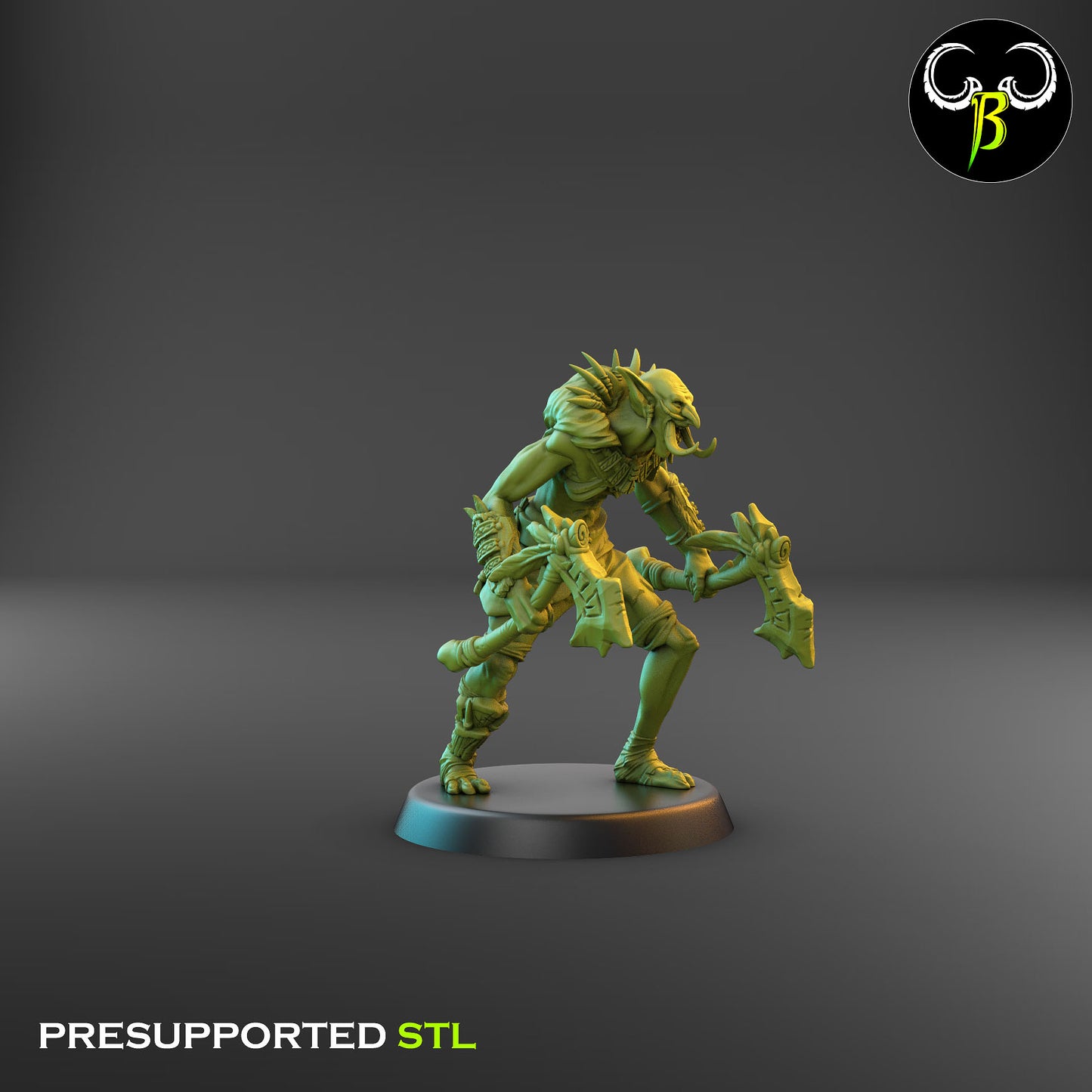 Tribes tusks - HEDTAKA TRIBE - Orcs Army - Clay Beast Creations