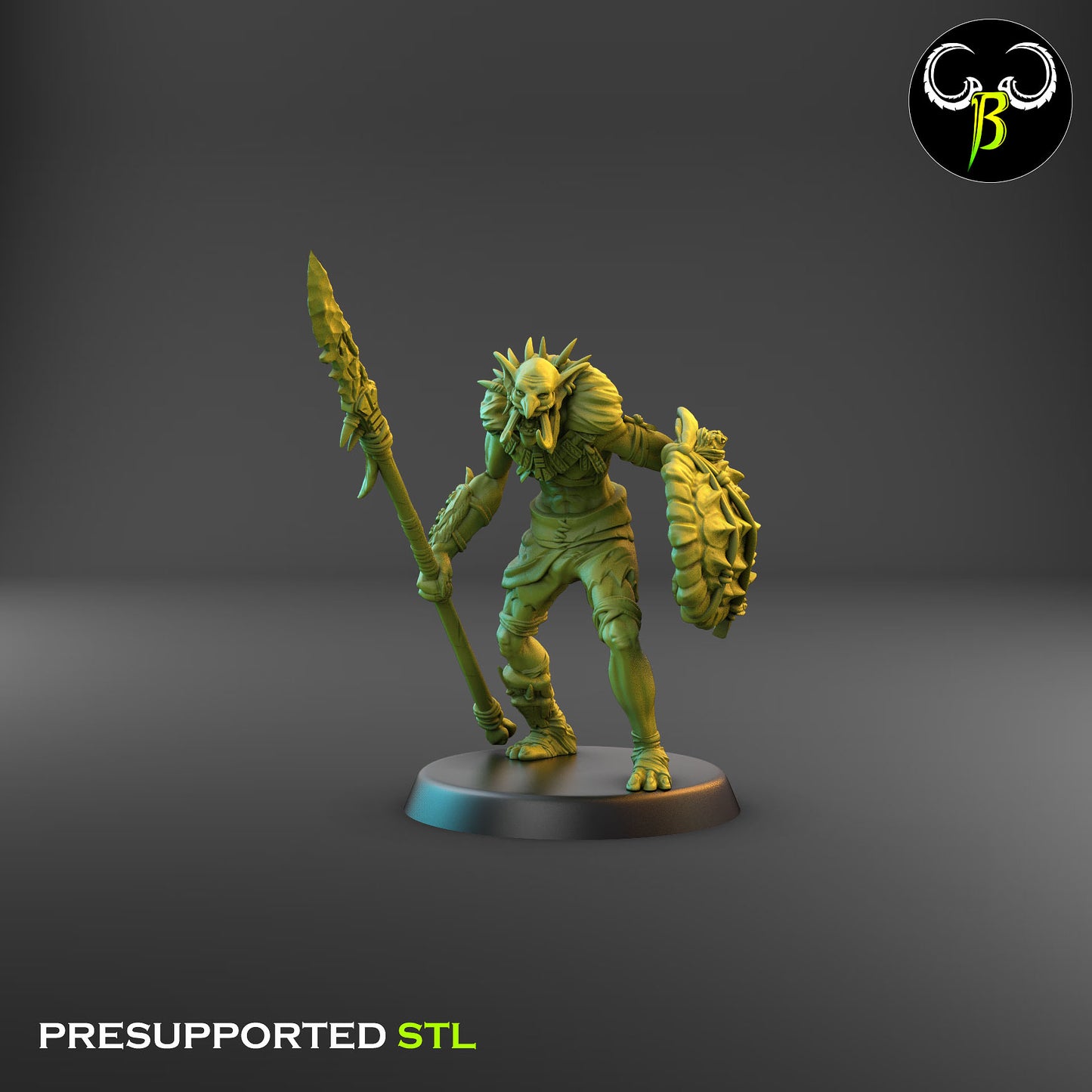 Tribes tusks - HEDTAKA TRIBE - Orcs Army - Clay Beast Creations