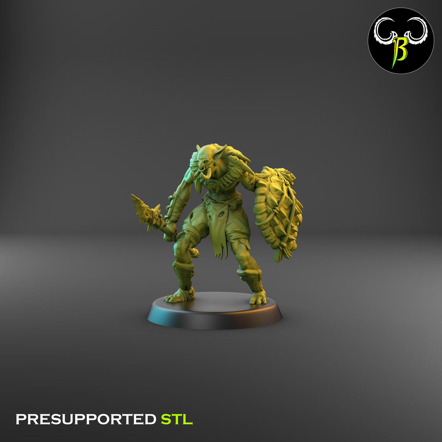 Tribes tusks - HEDTAKA TRIBE - Orcs Army - Clay Beast Creations