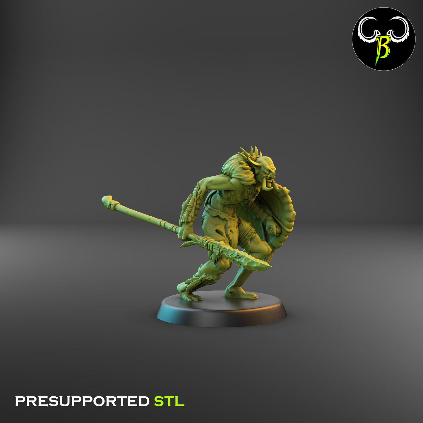 Tribes tusks - HEDTAKA TRIBE - Orcs Army - Clay Beast Creations