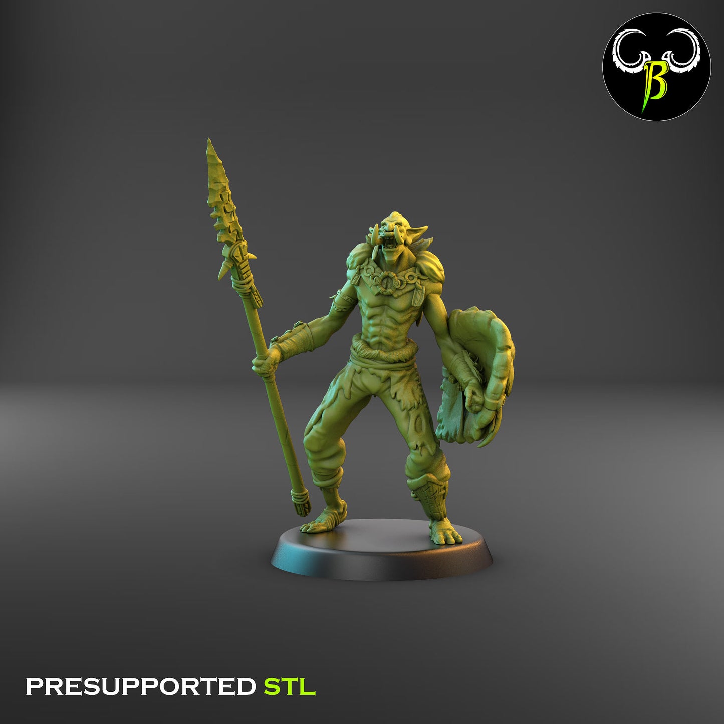 Tribes tusks - HEDTAKA TRIBE - Orcs Army - Clay Beast Creations