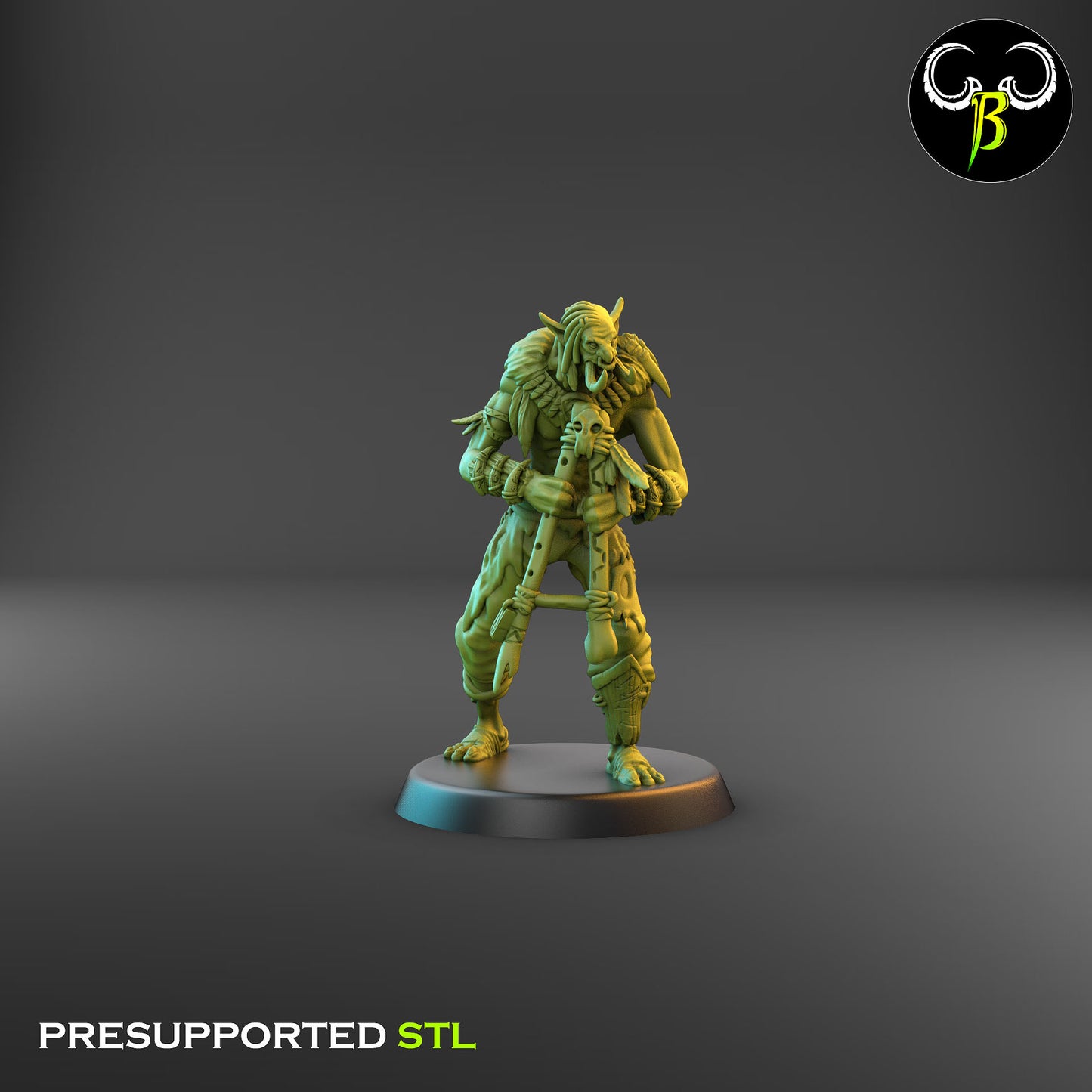 Tribes tusks - HEDTAKA TRIBE - Orcs Army - Clay Beast Creations