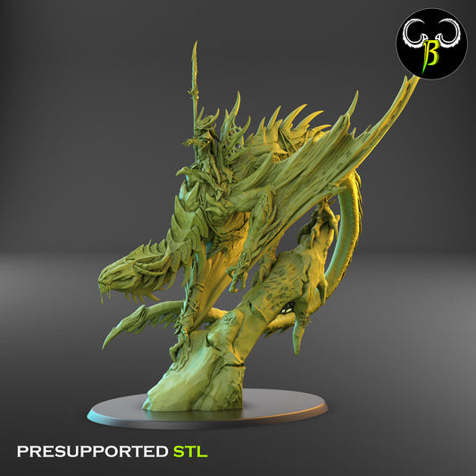 Vile Drake - Cult of the EIGHT - Dark Elves army - Clay Beast Creations - TheMajorLab