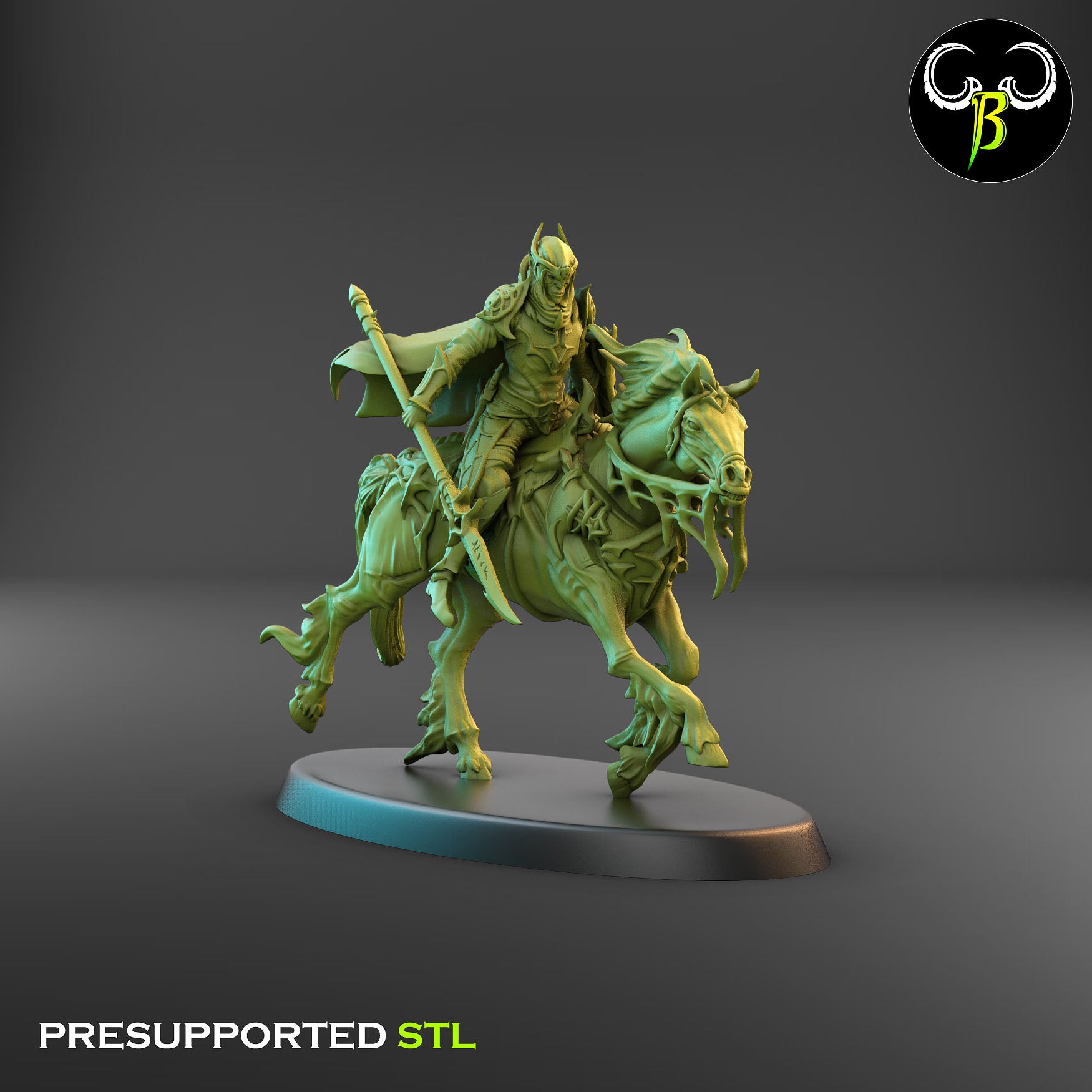 Web Reaver Squad - Cult of the EIGHT - Dark Elves army - Clay Beast Creations - TheMajorLab