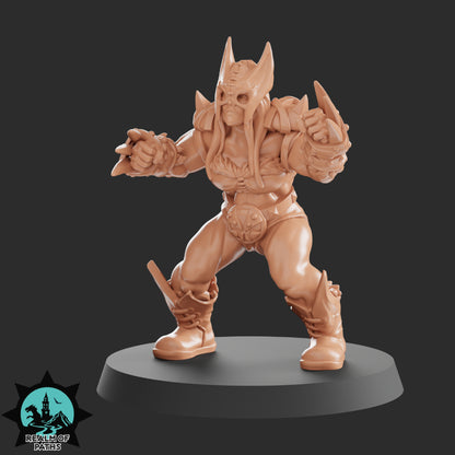 AMAROCK Amazon Team for Fantasy Football Tabletop Miniature Game Realm of paths - TheMajorLab
