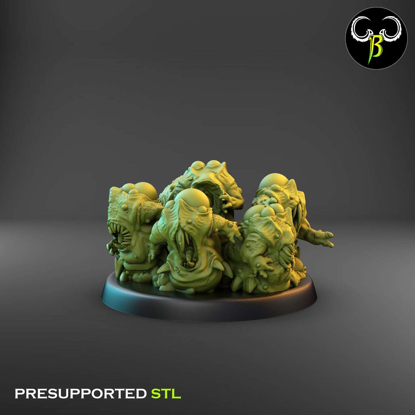 Wormlings Squad by Clay Beast Creations | Chaos Army Resin Miniatures for Dark Fantasy Wargames