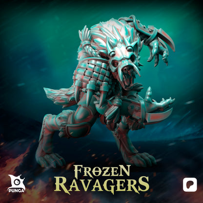 Frozen Ravagers Undead Necromantic Horror Norseman Team Fantasy Football Punga Miniatures