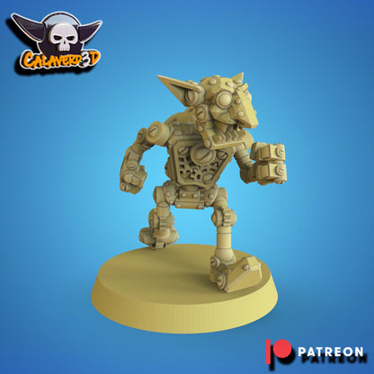 Botlins Team - 16 High-Quality 3D Print Miniatures  Goblin Team | Blood Fantasy Football Bowl | Calaverd3D