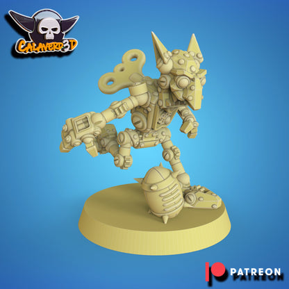 Botlins Team - 16 High-Quality 3D Print Miniatures  Goblin Team | Blood Fantasy Football Bowl | Calaverd3D