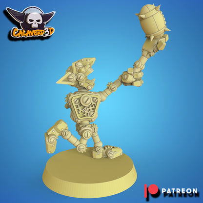 Botlins Team - 16 High-Quality 3D Print Miniatures  Goblin Team | Blood Fantasy Football Bowl | Calaverd3D
