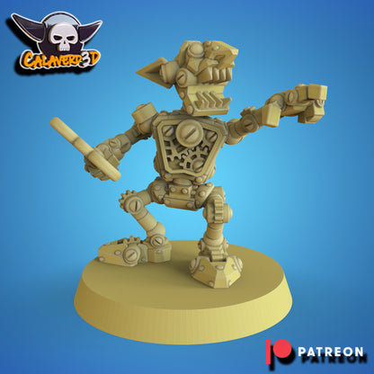 Botlins Team - 16 High-Quality 3D Print Miniatures  Goblin Team | Blood Fantasy Football Bowl | Calaverd3D