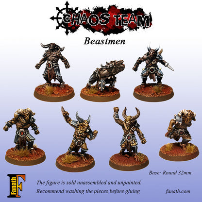 Chaos Blood Bloodbound Team for Fantasy Football Miniature Tabletop Game Fanarth