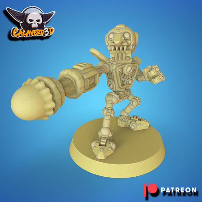 Botlins Team - 16 High-Quality 3D Print Miniatures  Goblin Team | Blood Fantasy Football Bowl | Calaverd3D