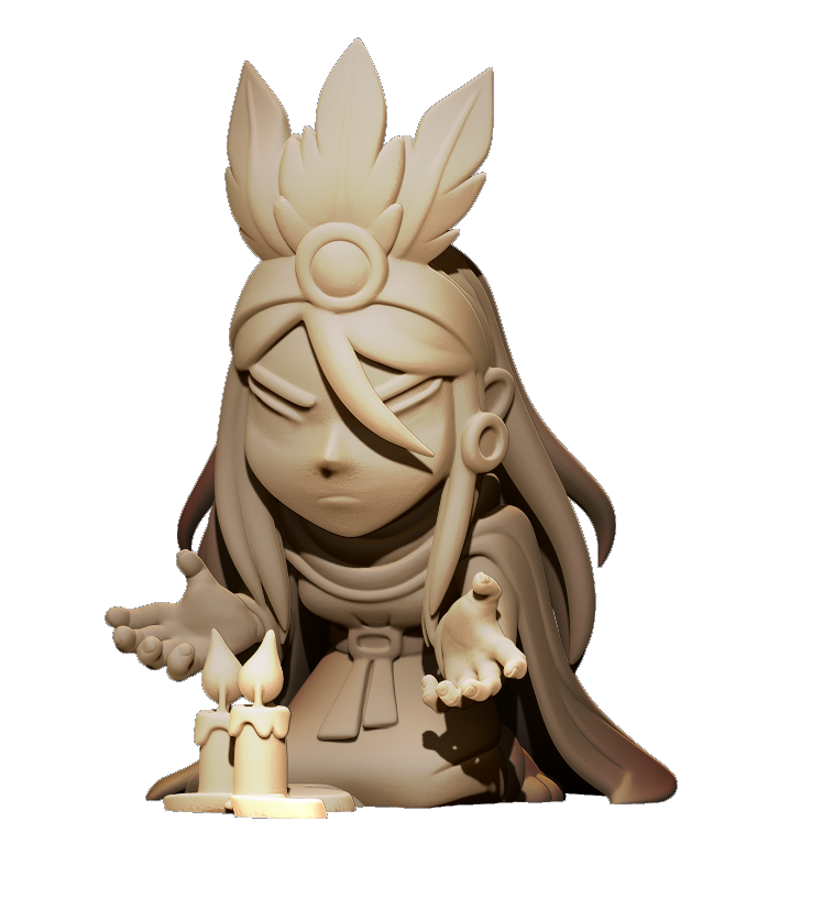 Chibi Amazons – Amazon Fantasy Football Team – High Quality Resin Miniatures – Big Head Chibi