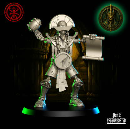 The Osteopharaosis Tomb Kings Team for Fantasy Football Miniature Tabletop Game Torchlight Models