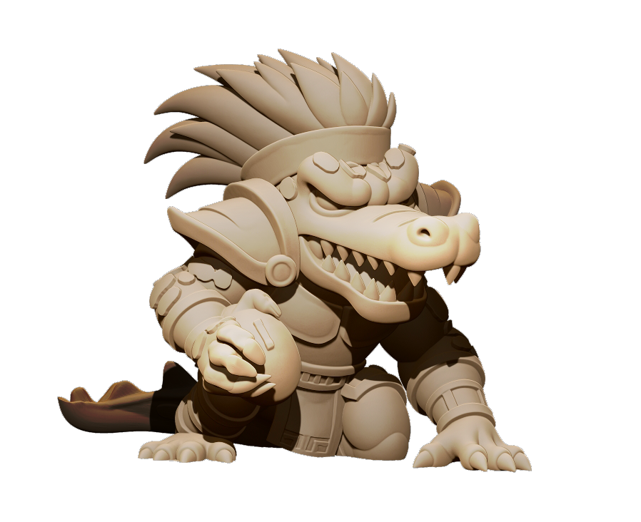 Chibi Amazons – Amazon Fantasy Football Team – High Quality Resin Miniatures – Big Head Chibi