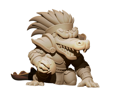 Chibi Amazons – Amazon Fantasy Football Team – High Quality Resin Miniatures – Big Head Chibi