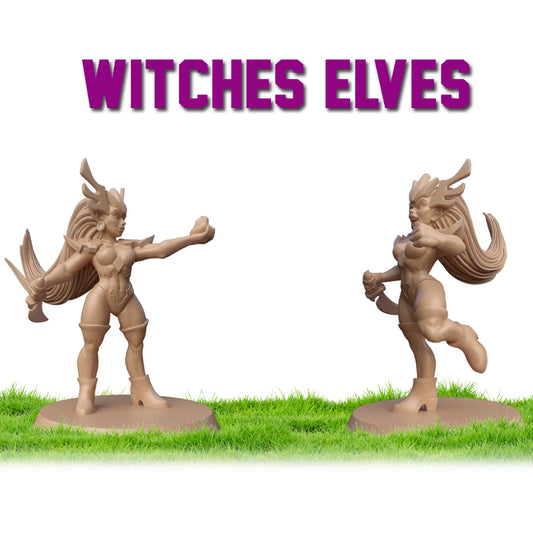 The Khaine Avatars Dark elves team for fantasy football miniature tabletop game Cosmondo