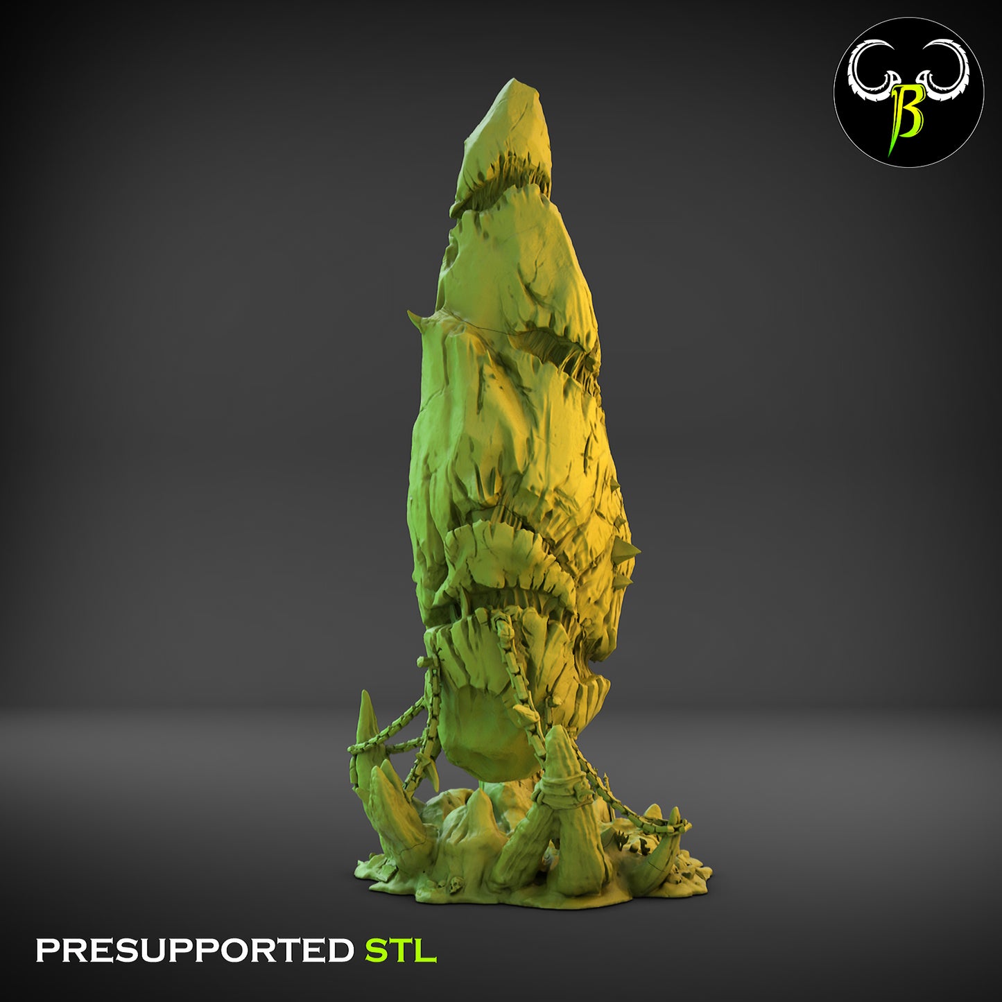 Dark Monolith - Fallen Beast - Chaos Army - Clay Beast Creations - TheMajorLab