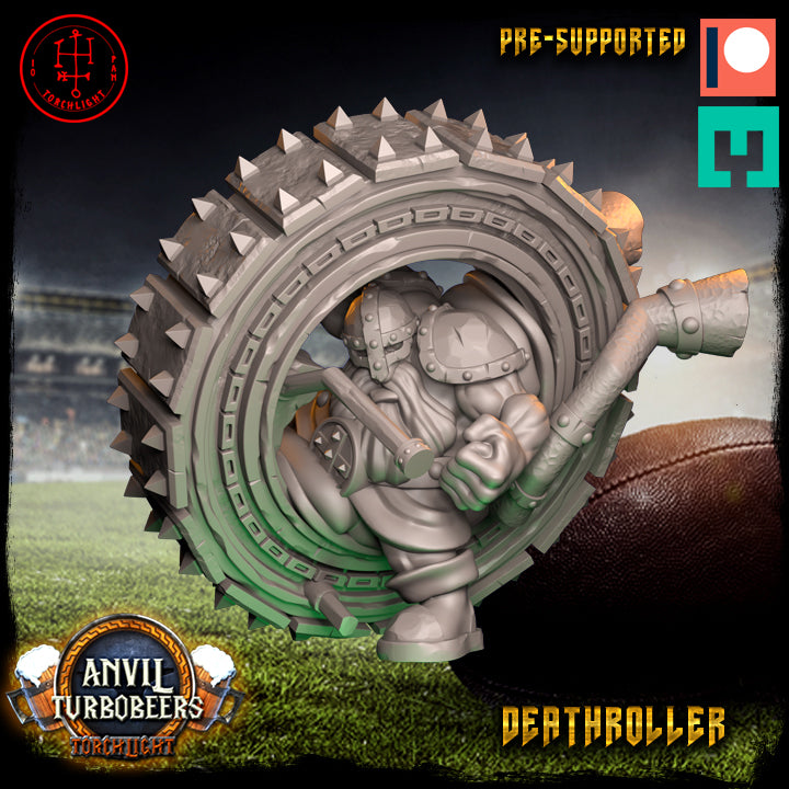 Anvil Turbobeers Dwarf Team for Fantasy Football Miniature Game Tabletop Torchlight Models