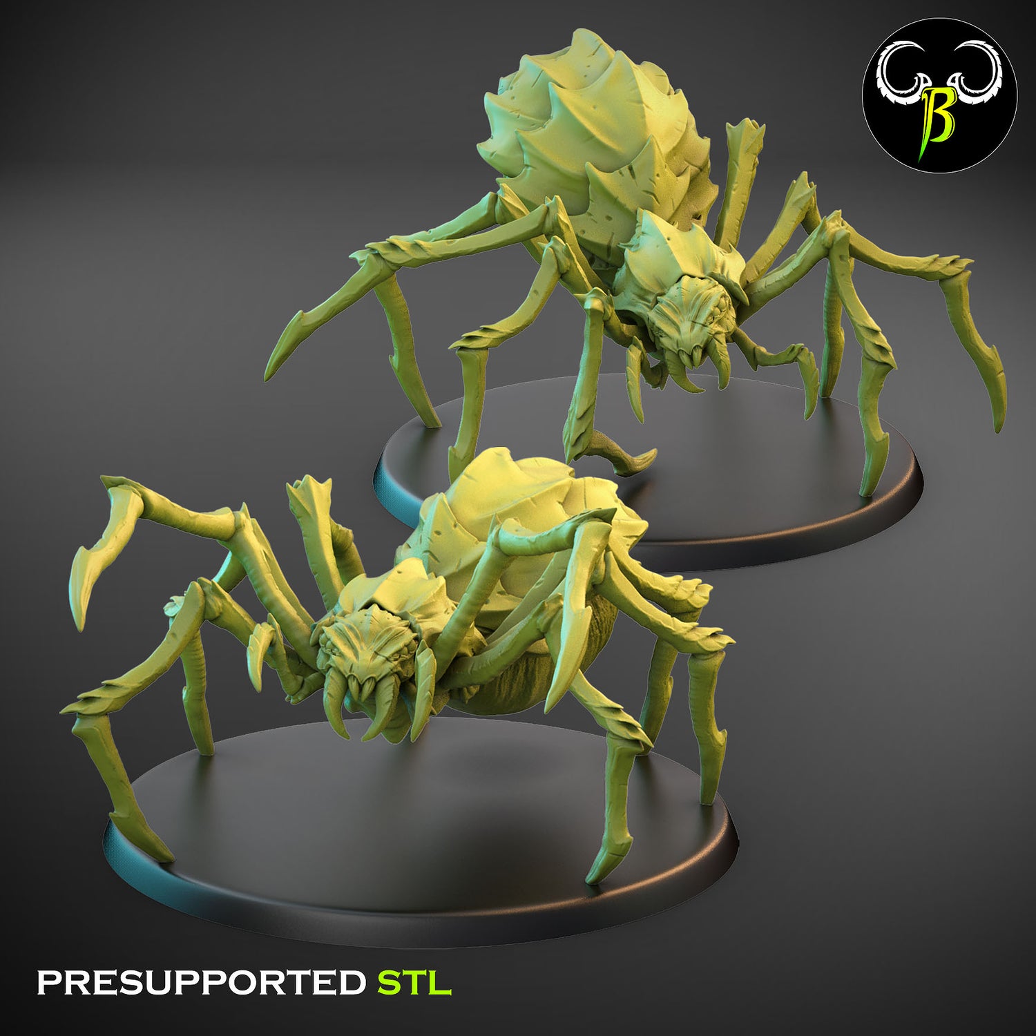 Cave Spider Squad - ClayBeastCreation - TheMajorLab