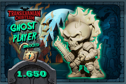 Transilvania Chibi Vampire –  Fantasy Football Miniature game Team - Big Head Chibi